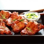 Spare ribs with sour cream