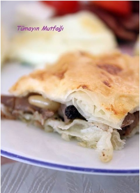 Tavuklu Baharatlı Börek