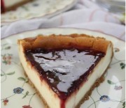 Böğürtlen Soslu Cheesecake