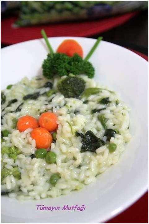 Sebzeli Risotto