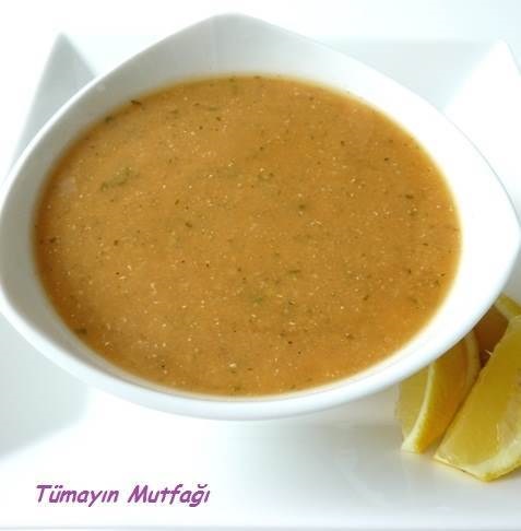 Süzme Mercimek Çorbası