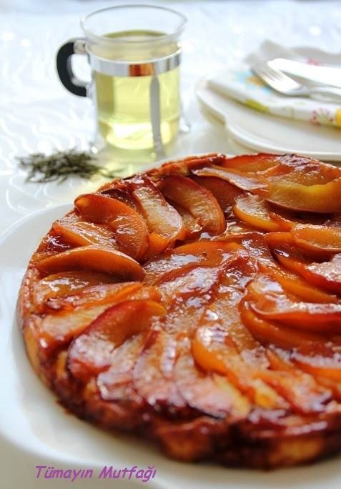 Şeftalili Tarte Tatin