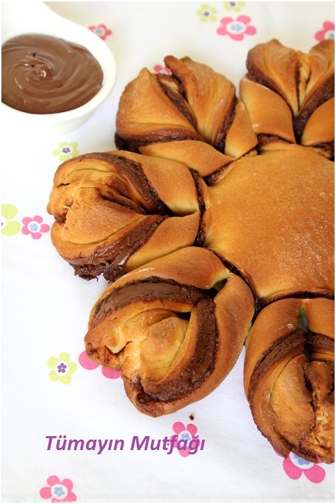 Çikolata Kremalı Brioche