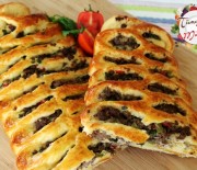 Kıymalı Akordion Pide Poğaça