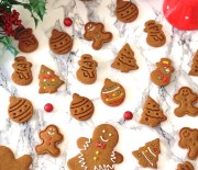 Gingerbread Man Zencefilli Tarçınlı Kurabiye