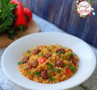 Köfteli Bulgur Pilavı