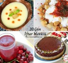 20. Gün İftar Menüsü