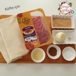Kofte Icin Malzemeler