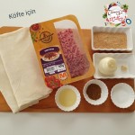 Kofte Icin Malzemeler